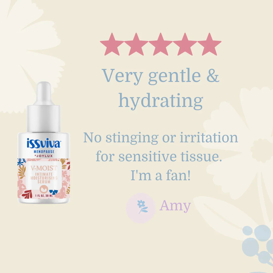Testimonials Issviva x Joylux V-Moist Intimate Moisturising Serum