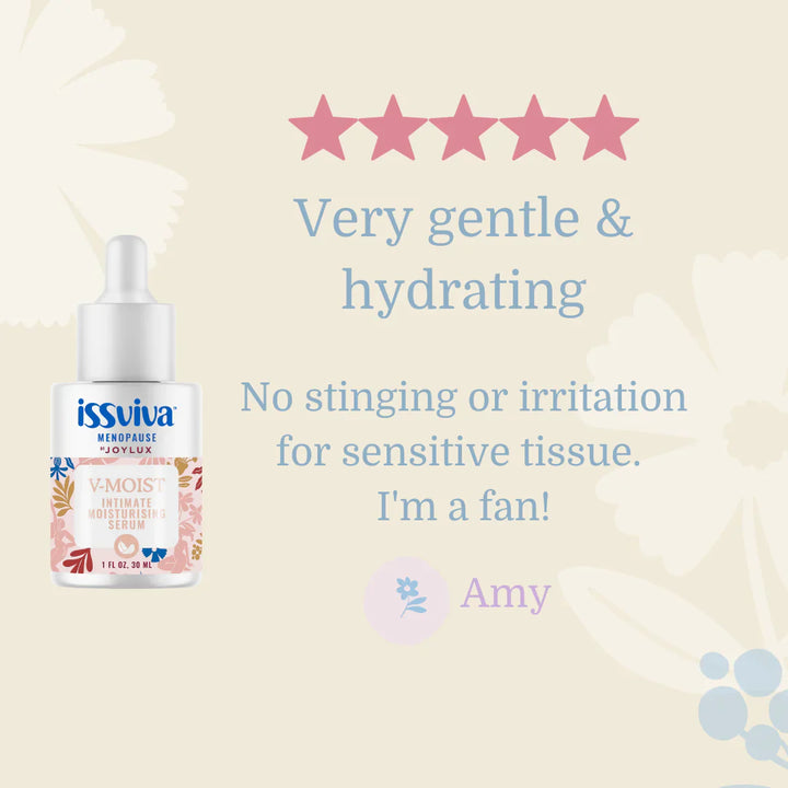 Testimonials Issviva x Joylux V-Moist Intimate Moisturising Serum