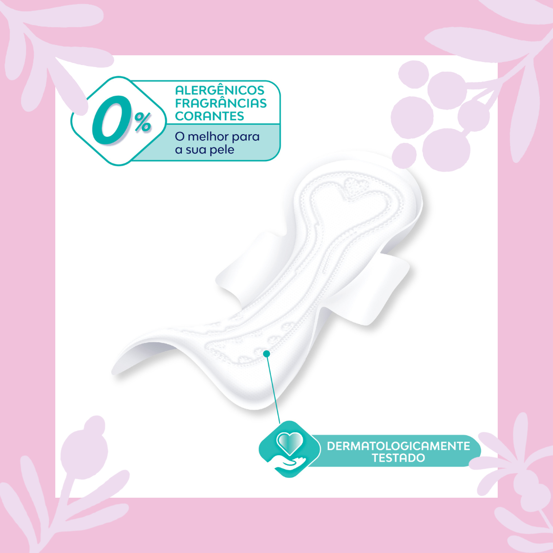 Absorvente Com Abas Libresse Pure Sensitive Regular