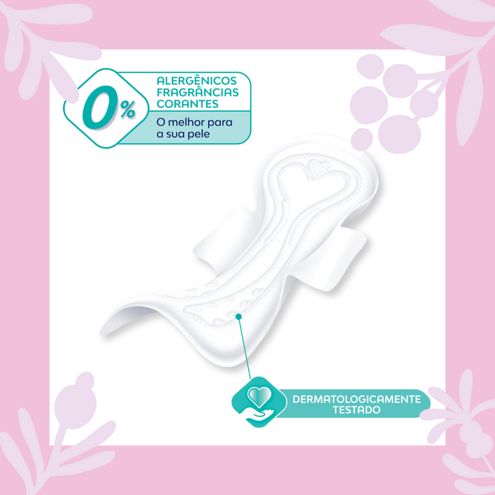 Absorvente Com Abas Libresse Pure Sensitive Regular